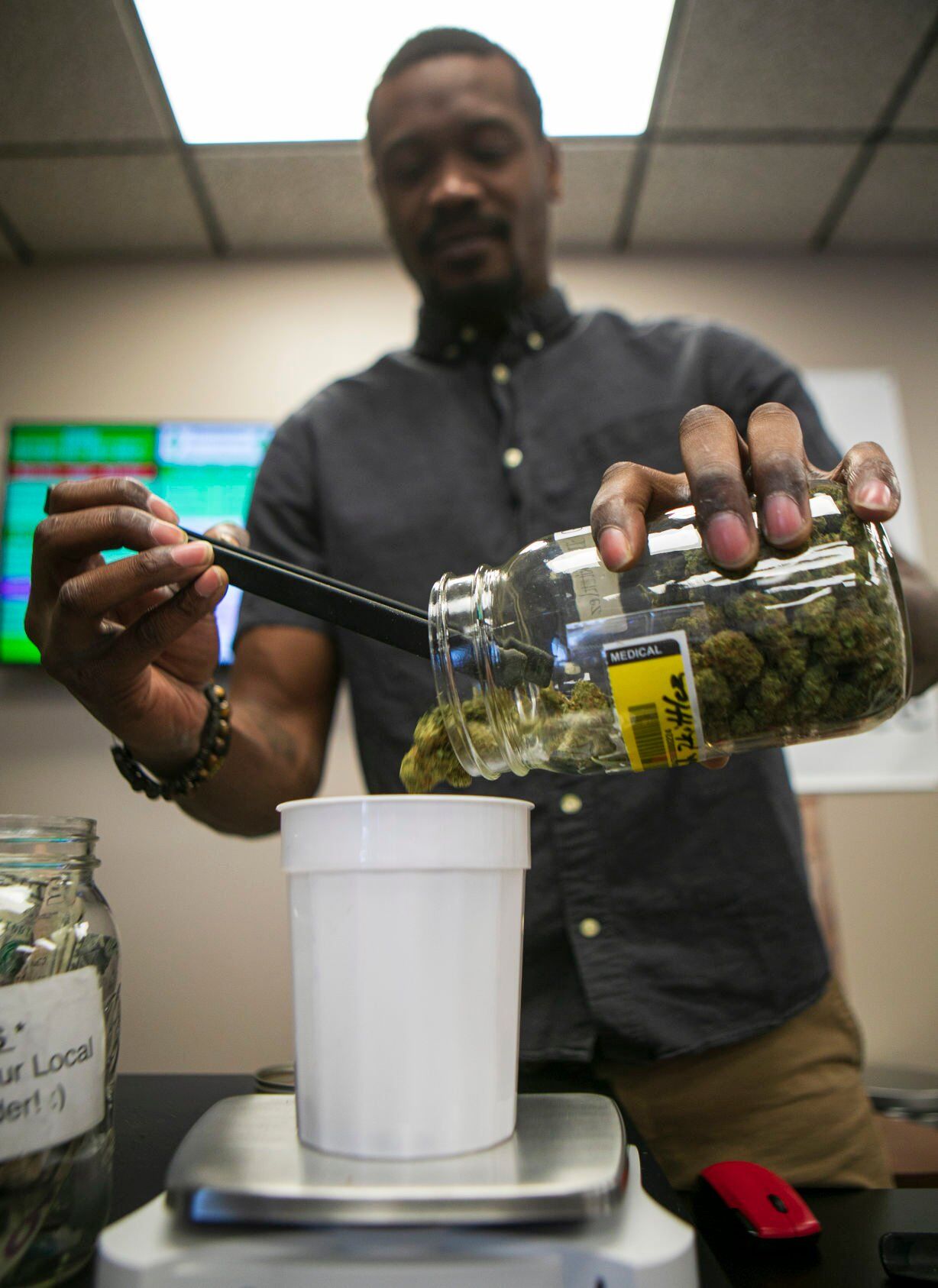 Opening day of recrational marijuana sales